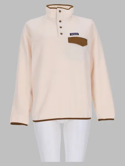 Patagonia Women's Synchilla Snap-t Pile Sweatshirt In Neutral