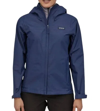 Patagonia Women's Torrentshell 3l Rain Jacket In Navy In Blue
