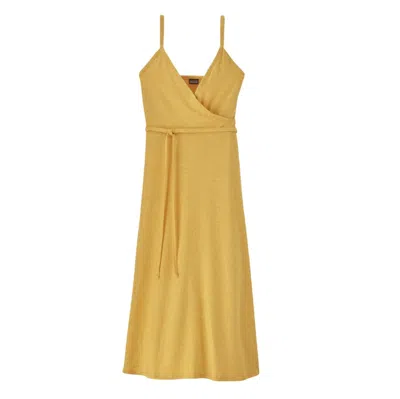 Patagonia Women's Wear With All Dress In Shine Yellow