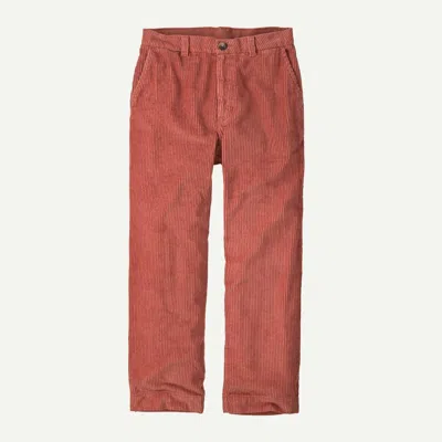 Patagonia Women's Wide Wale Corduroy Pants In Potters Red In Brown