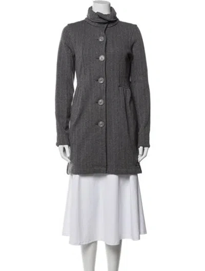 Pre-owned Patagonia Wool Coat In Gray
