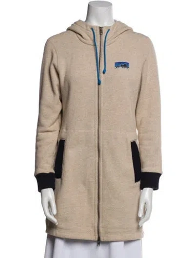 Pre-owned Patagonia Wool Coat In Neutral