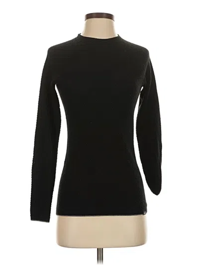 Pre-owned Patagonia Wool Pullover Sweater In Black