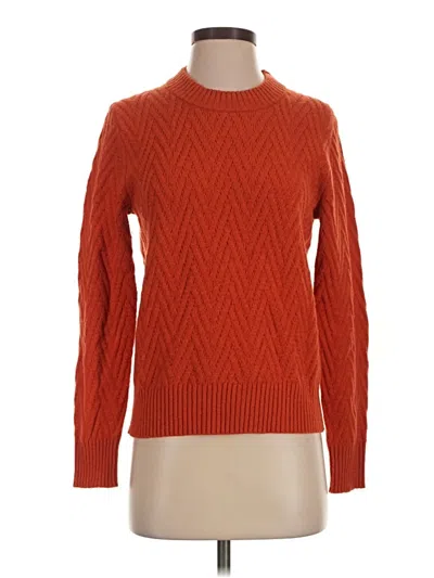 Pre-owned Patagonia Wool Pullover Sweater In Orange