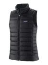 Patagonia Gilet Down Sweater Vest Donna Black In Negro