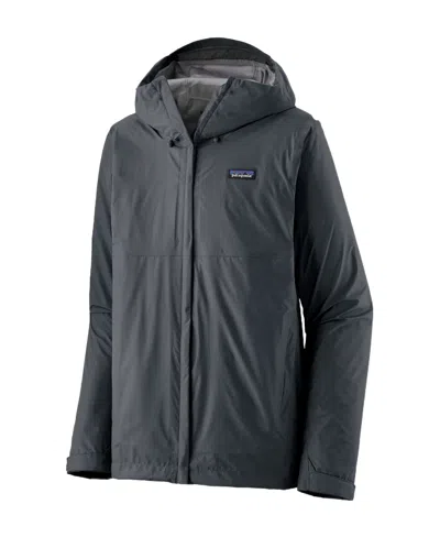 Patagonia Zip-up Hooded Jacket In Black