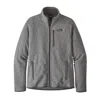 Patagonia Enhanced Heathered Texture Jacket In Gray