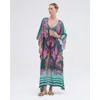 Patbo Aljezur Maxi Robe Cover Up In Green