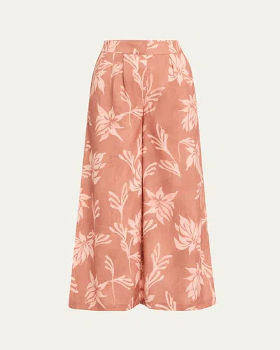 Patbo Artichoke Wide-leg Pants In Beige