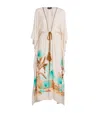 Patbo Bananeira Tropical Cover-up In Neutral