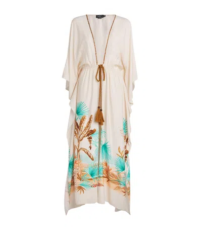 Patbo Bananeira Tropical Cover-up In Neutral