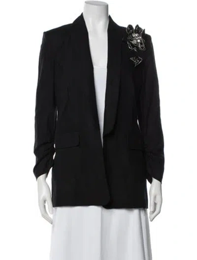 Pre-owned Patbo Blazer In Black
