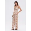 Patbo Bossa Crochet Pant In Brown