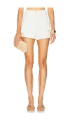 Patbo Breeze Jacquard Flutter Short In White