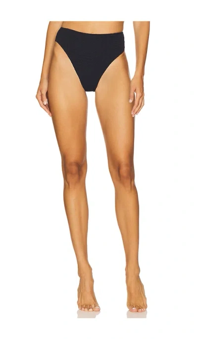 PATBO BREEZE JACQUARD HIGH WAIST BIKINI BOTTOM