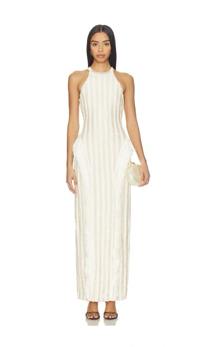 Patbo Celeste Knit Gown In White