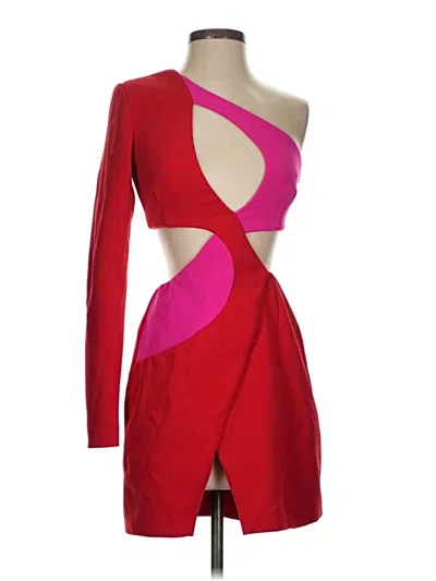 Pre-owned Patbo Cocktail Dress In Red