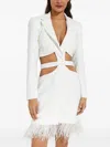 Patbo Cut-out Mini Dress In White