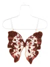 Patbo Embellished Butterfly-motif Top In Brown