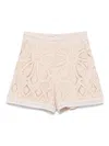 Patbo Flower Crochet Short In 中性色