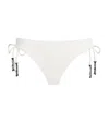 Patbo Grace Knit Bikini Bottoms In White