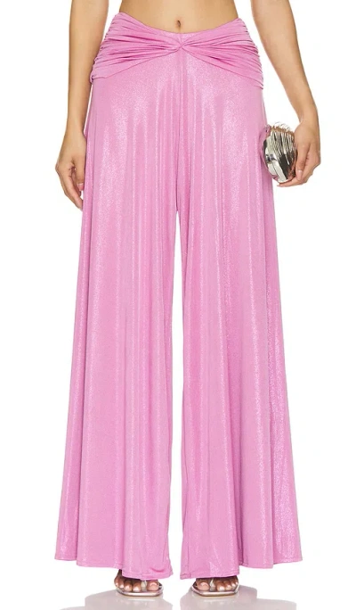 Patbo Hose Wide Leg In Purple