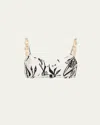 Patbo Embroidered Bikini Bottoms In Off White