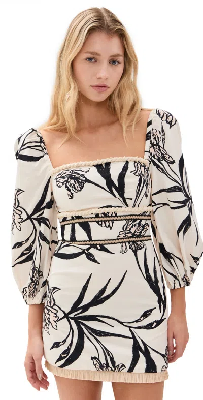Patbo Iris Mini Dress Off White