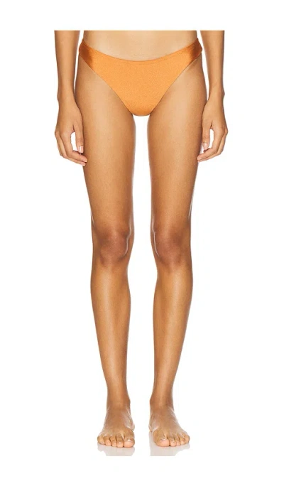 Patbo Jersey Sands Bikini Bottom In Brown