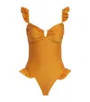 Patbo Lagoa Flutter Swimsuit In Orange