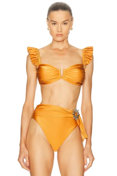 PATBO LAGOA LYCRA FLUTTER BIKINI TOP