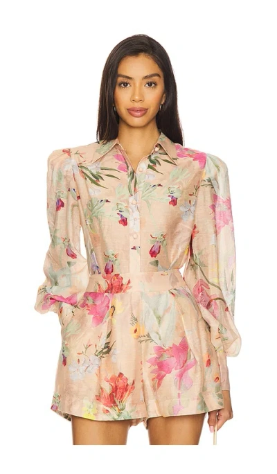 Patbo Lily Flower Shirt In Multi