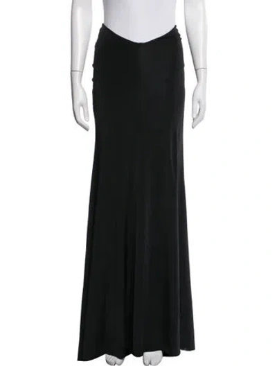 Pre-owned Patbo Long Skirt W/ Tags In Black