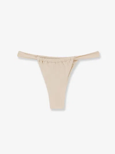 Patbo Lycra Bikini Bottoms In Neutral