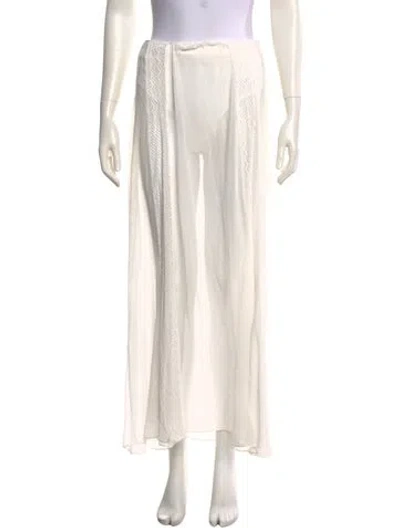 Pre-owned Patbo Midi Length Skirt In Neutral