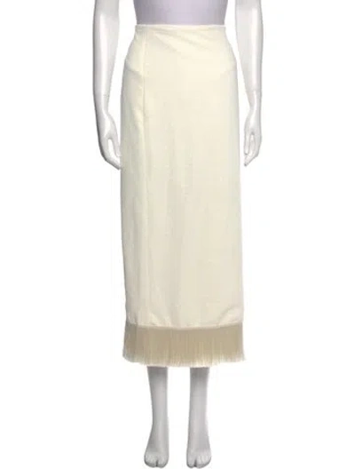 Pre-owned Patbo Midi Length Skirt In Neutral
