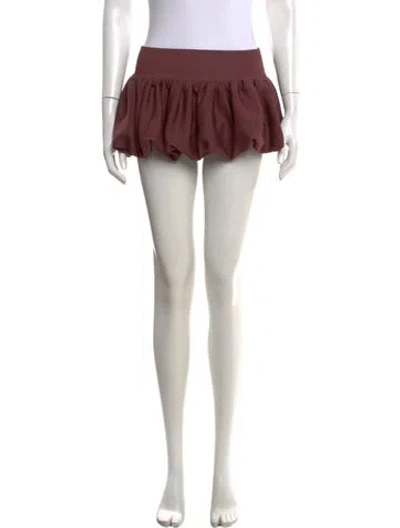 Pre-owned Patbo Mini Skirt In Multicolor