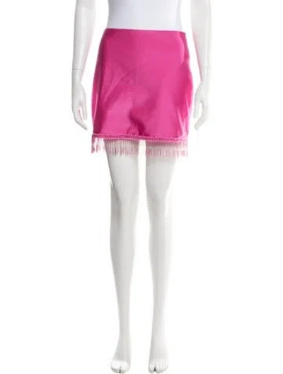 Pre-owned Patbo Mini Skirt In Pink