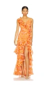 Patbo Myosotis Flutter Gown