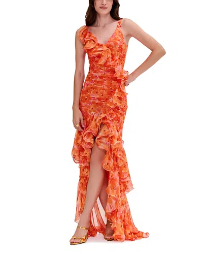 PATBO PATBO MYOSOTIS FLUTTER GOWN