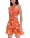 Patbo Myosotis Halter Neck Mini Dress