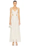 Patbo Crochet Midi Dress In Off White