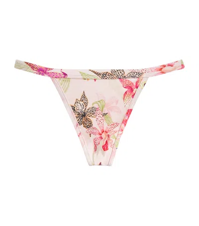 Patbo Orchid Bloom Bikini Bottoms In Multi