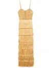 Patbo Pampas Gown In Gold