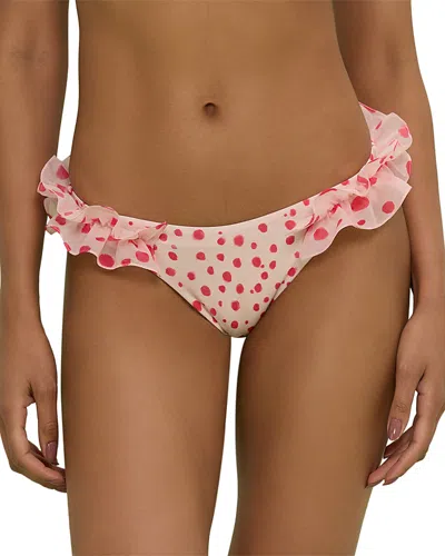 Patbo Peony Polka Swim Bottom In Pink