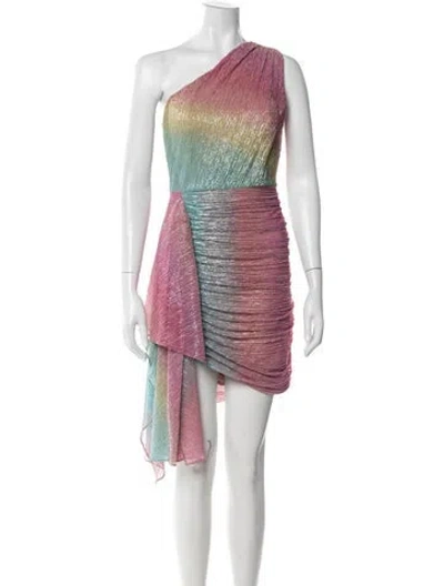 Pre-owned Patbo Printed Mini Dress