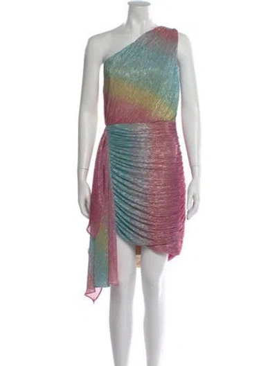 Pre-owned Patbo Printed Mini Dress