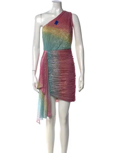 Pre-owned Patbo Printed Mini Dress