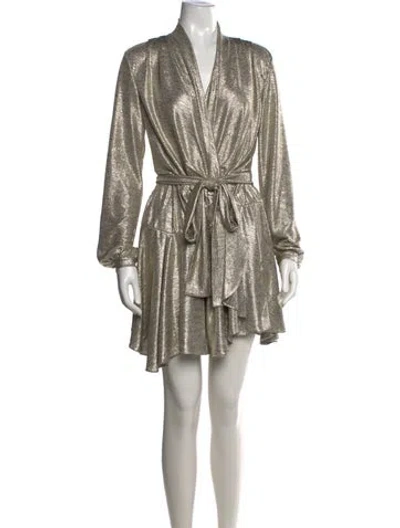 Pre-owned Patbo Printed Mini Dress