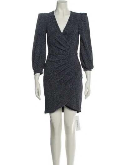 Pre-owned Patbo Printed Mini Dress In Multi